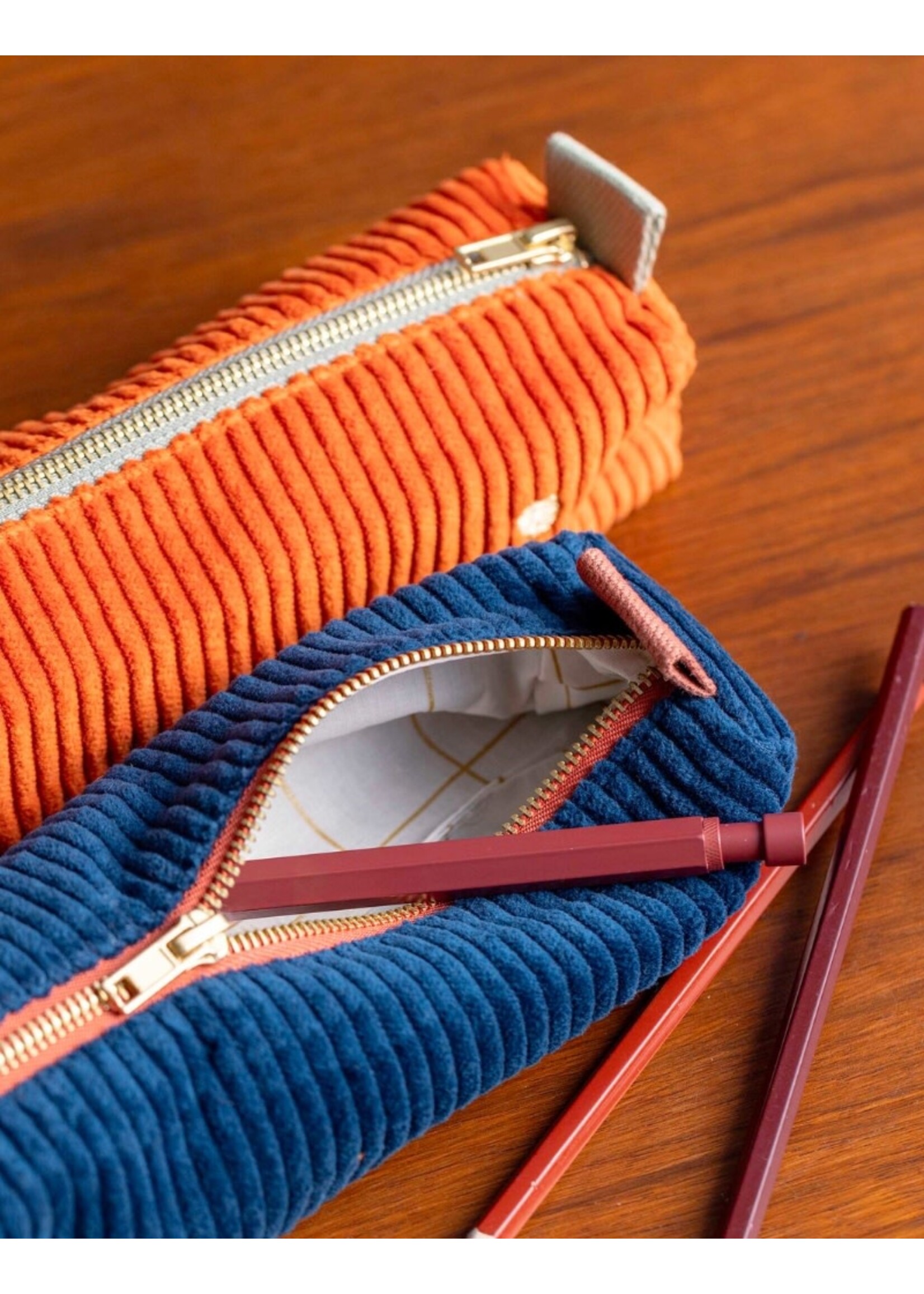 La cerise sur le gâteau Pencil Pouch - Loen Terracotta