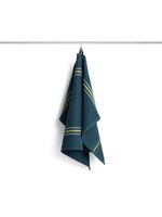 HAY Canteen Tea Towel - Green/Yellow