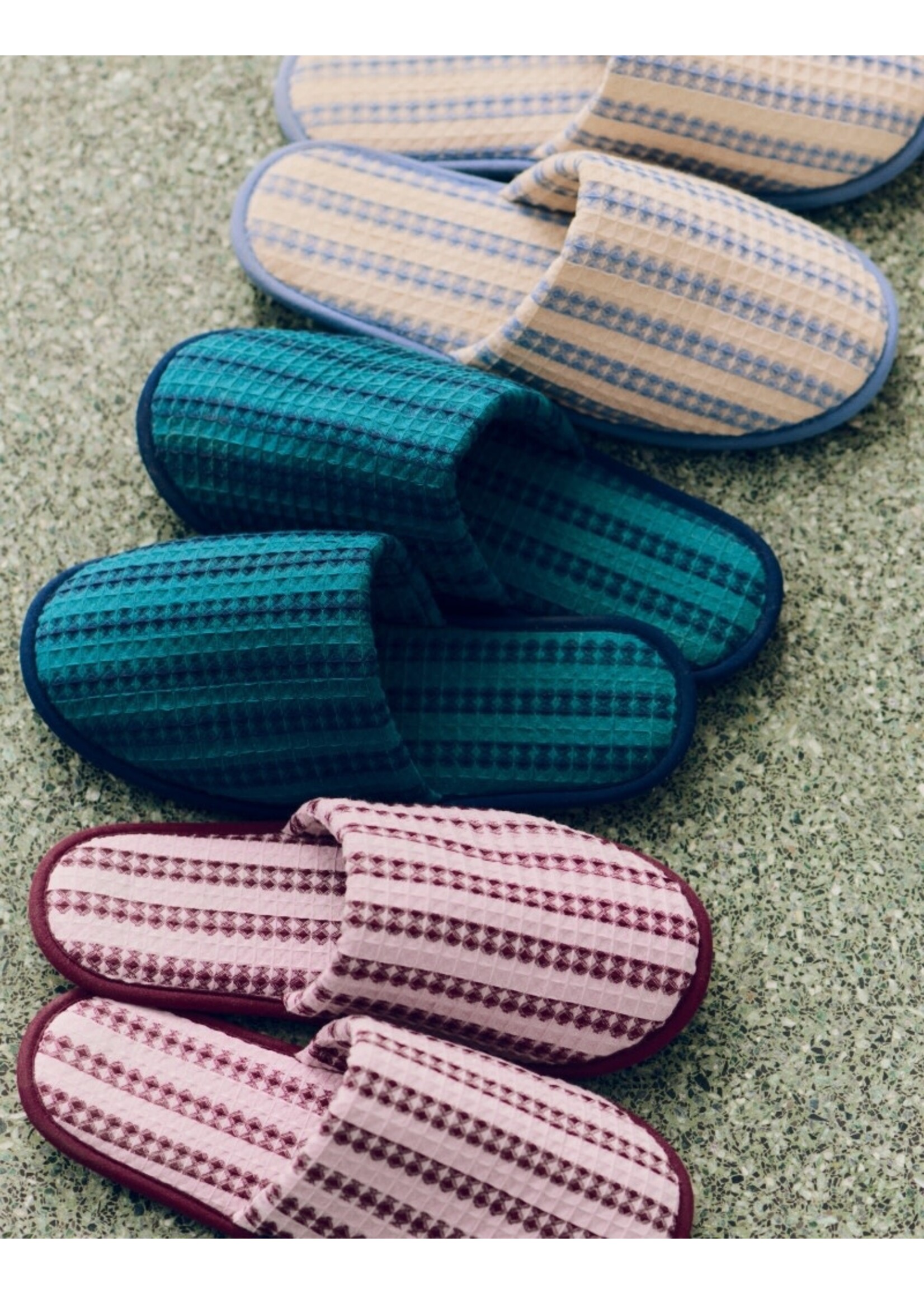 HAY Waffle Slippers - Cool Pink