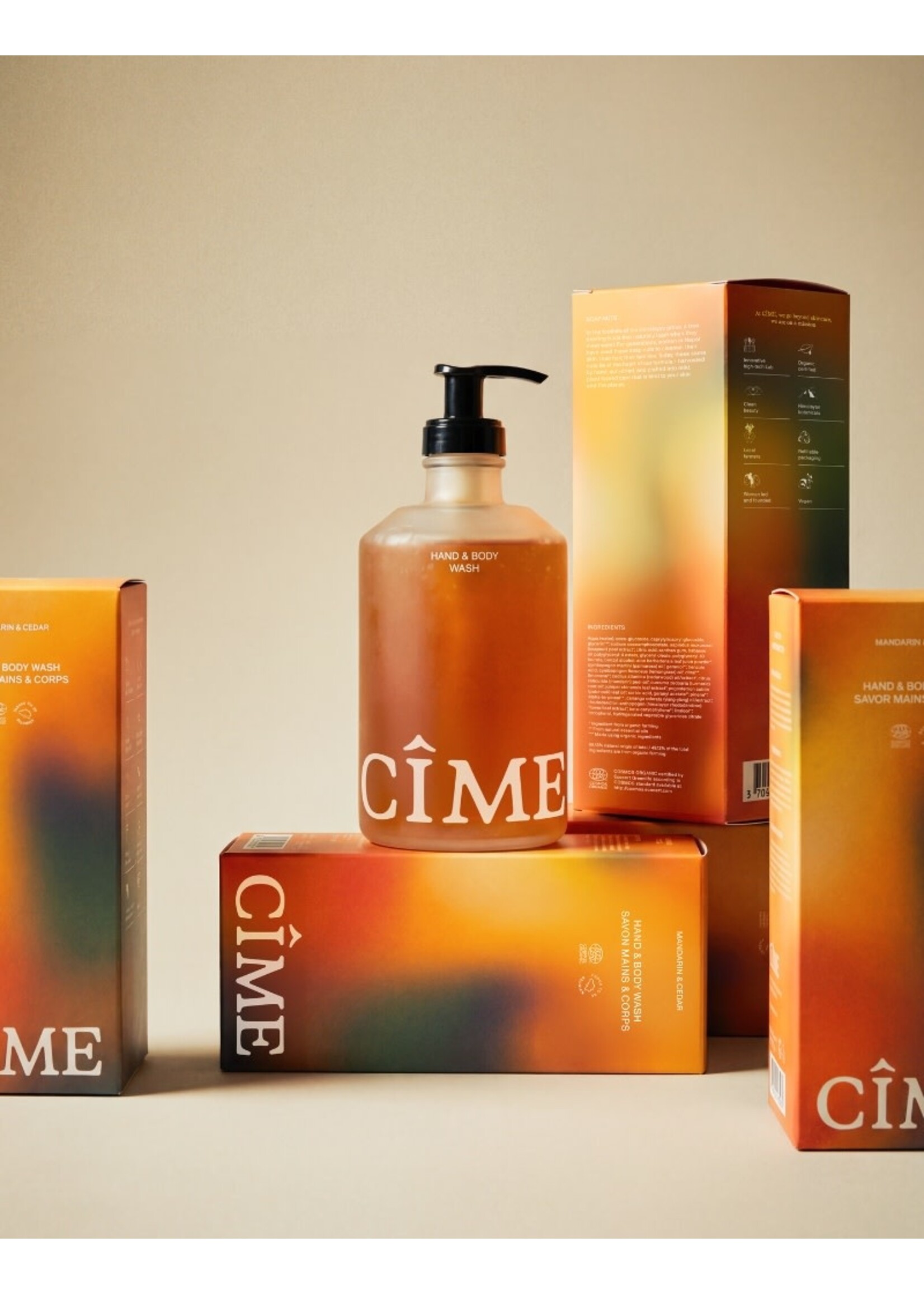 Cîme Hand & body wash - glazen fles