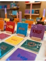 YETT display voor tegeltje - hout
