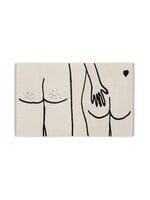 helen b badmat - naked couple back