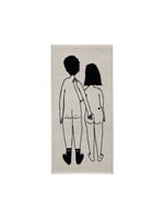 helen b handdoek - naked couple back