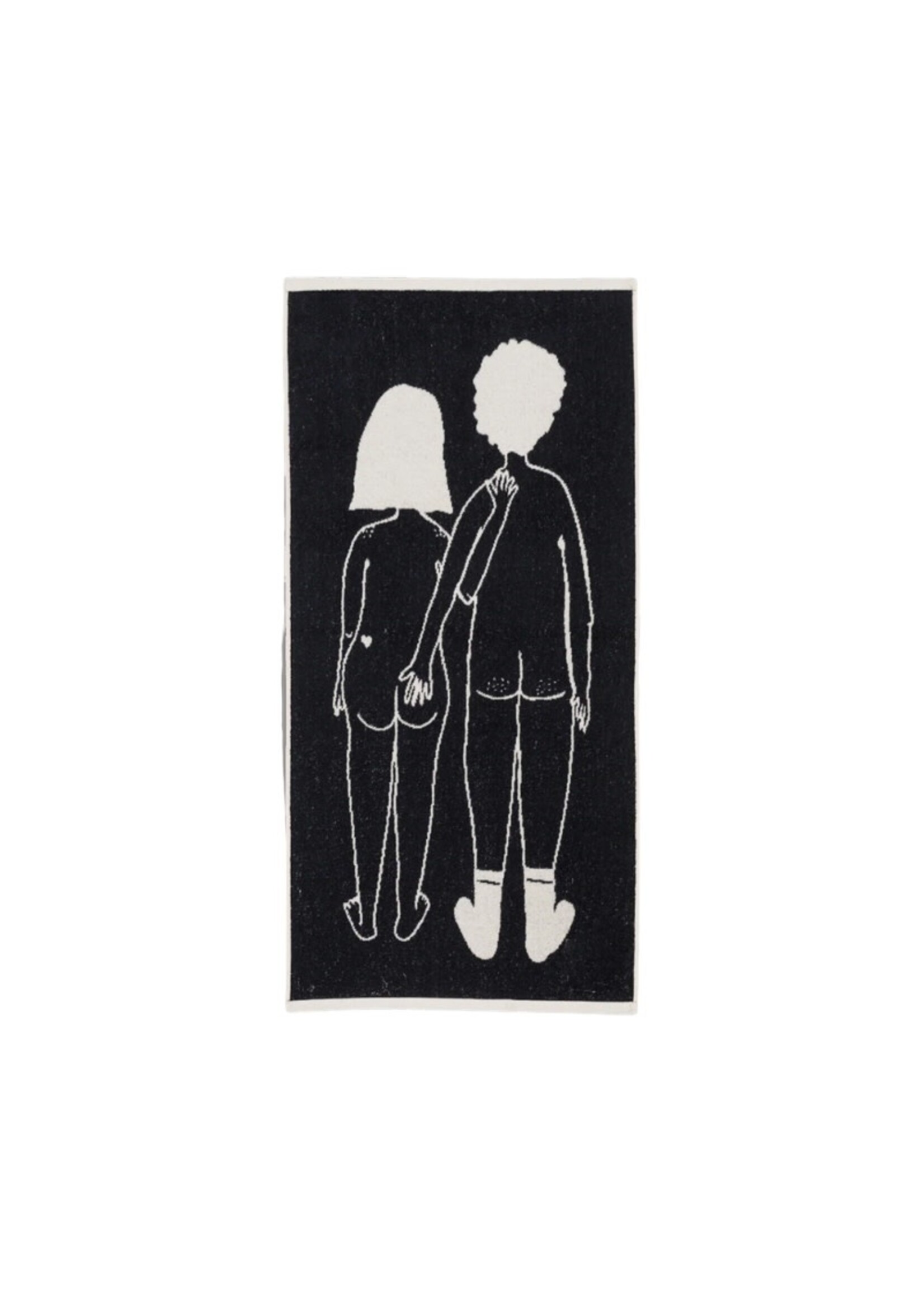 helen b handdoek - naked couple back