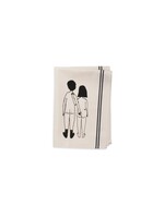 helen b keukenhanddoek - naked couple back