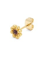 LULU Copenhagen Bouquet Crystal Flower oorstud - Gold