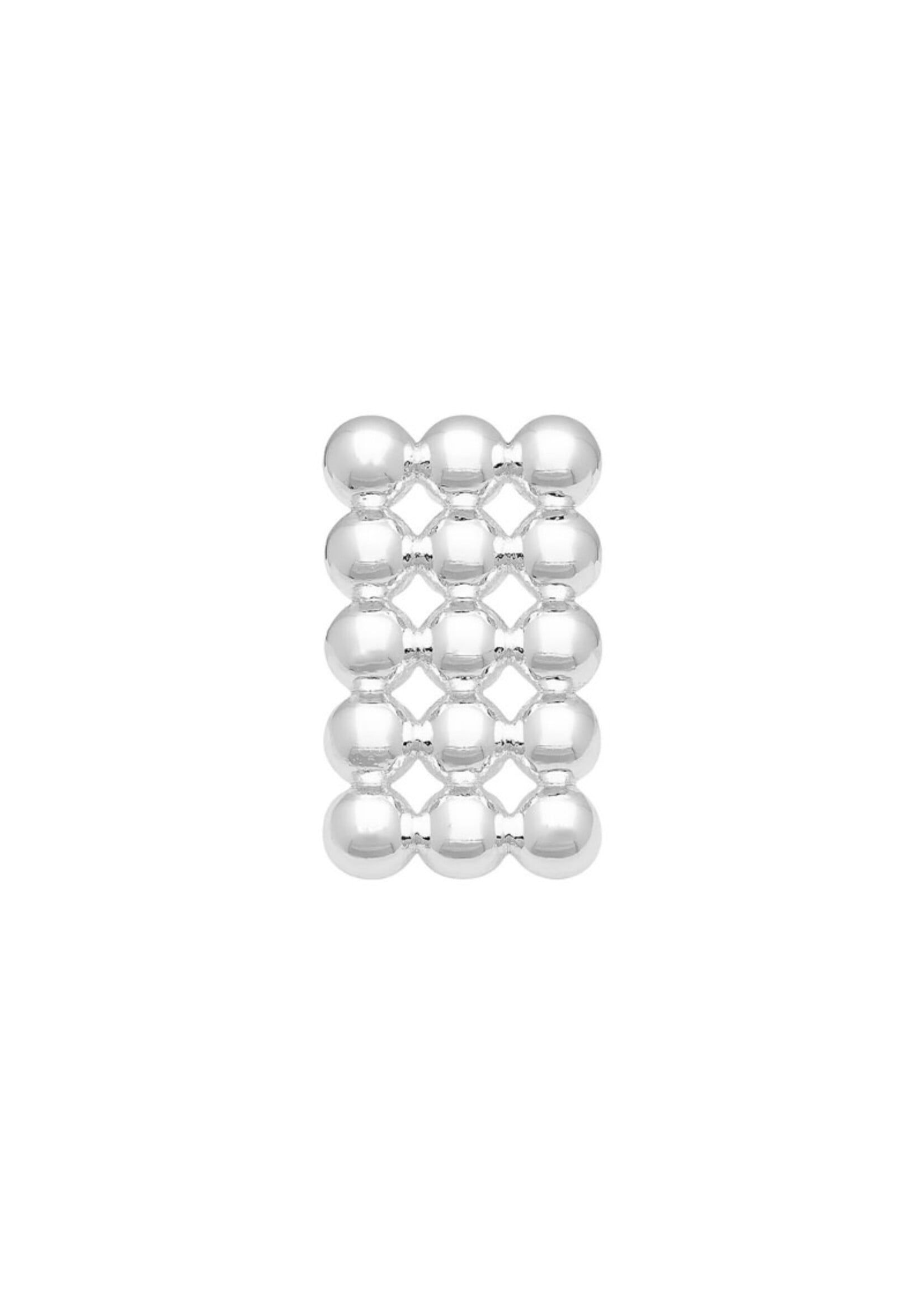 LULU Copenhagen Glamour oorstud - Silver