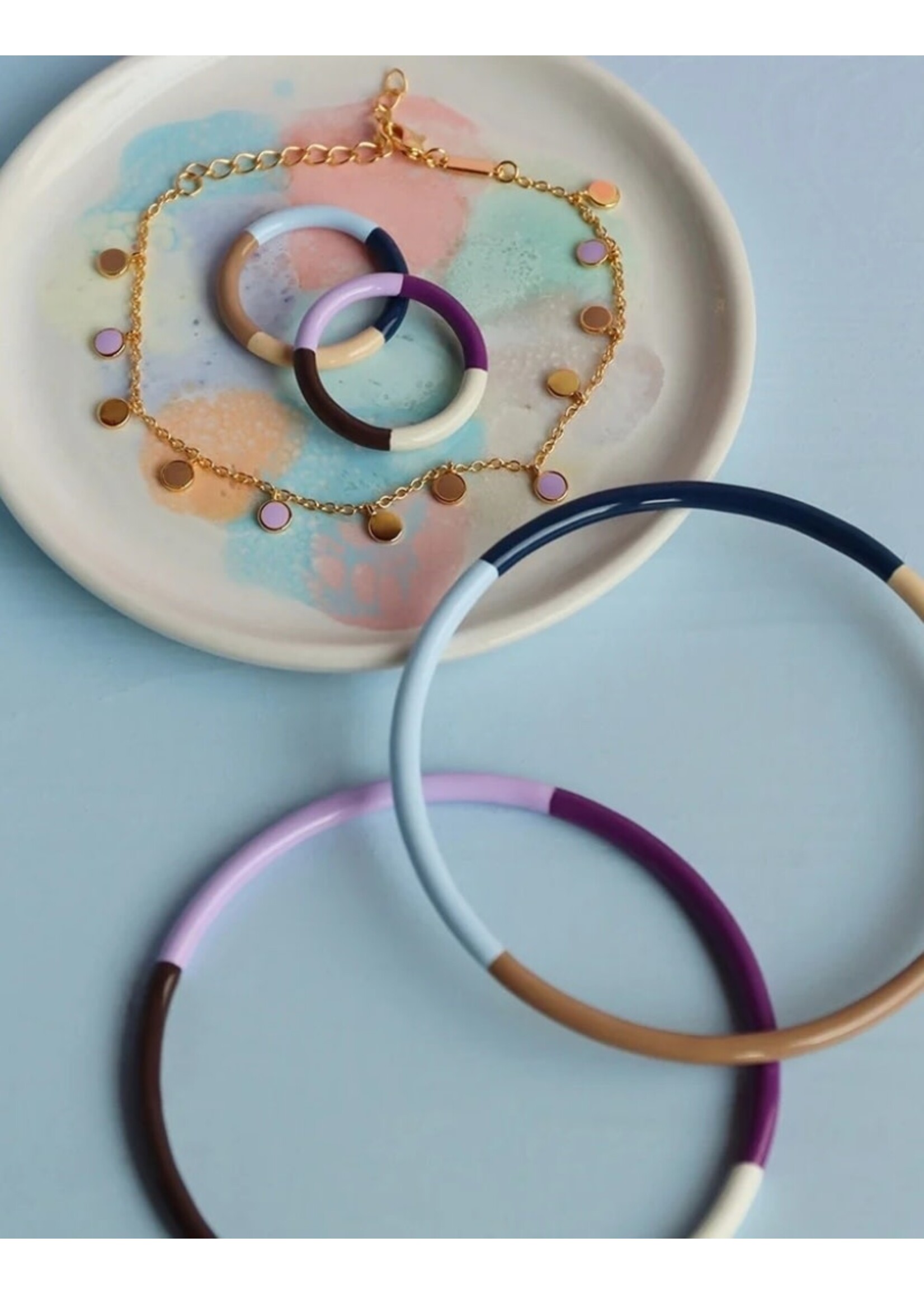 LULU Copenhagen Color Bangle Quatro - Autumn Kiss