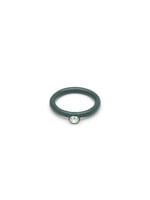 LULU Copenhagen Color Ring Crystal - North Sea Green - 55