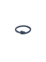 LULU Copenhagen Love Knot Ring - Retro Dark Blue - 52