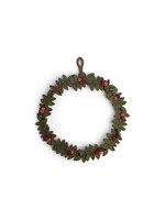Gry & Sif Wreath with Red Berries