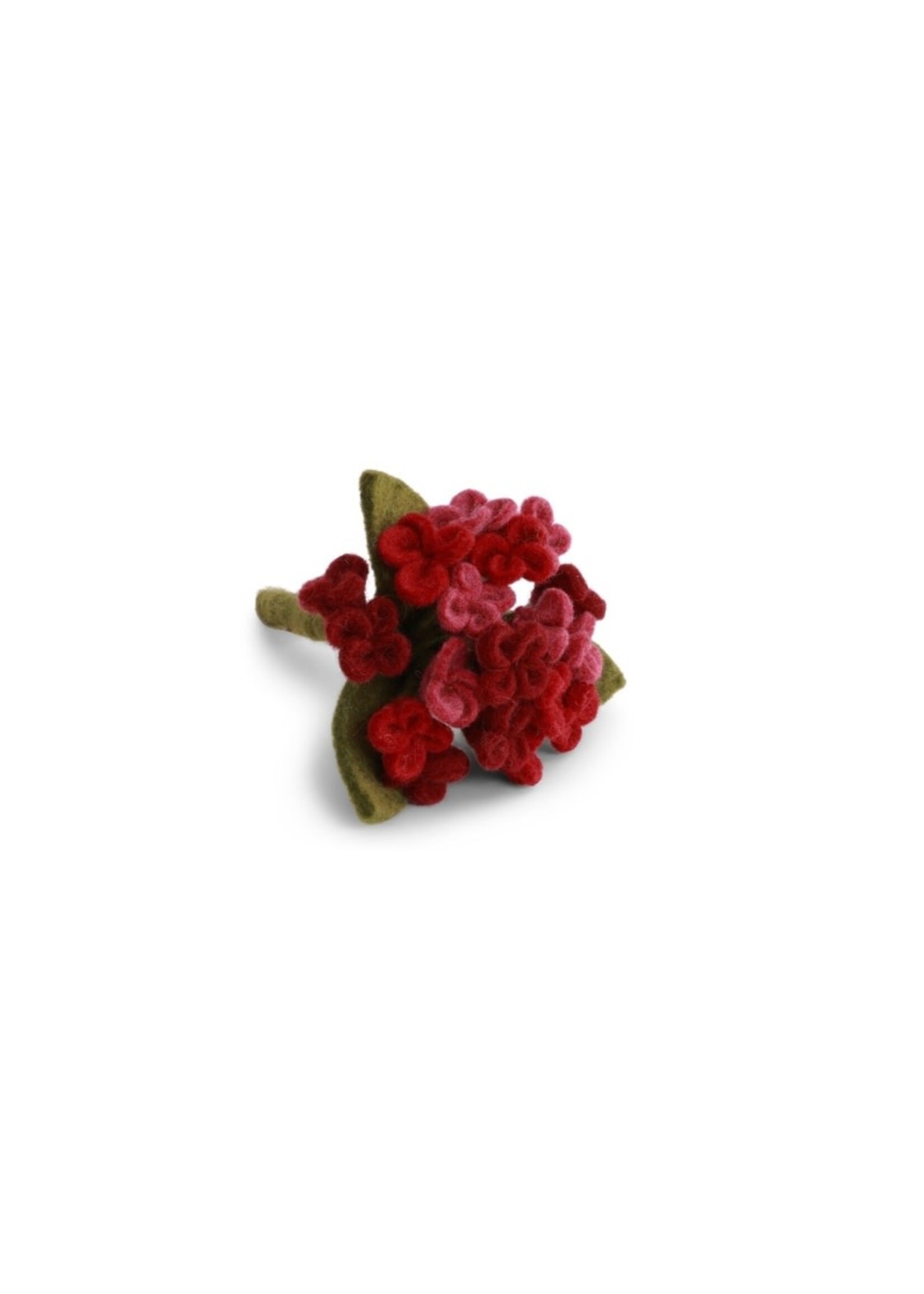 Gry & Sif Hydrangea Small - Dark Red