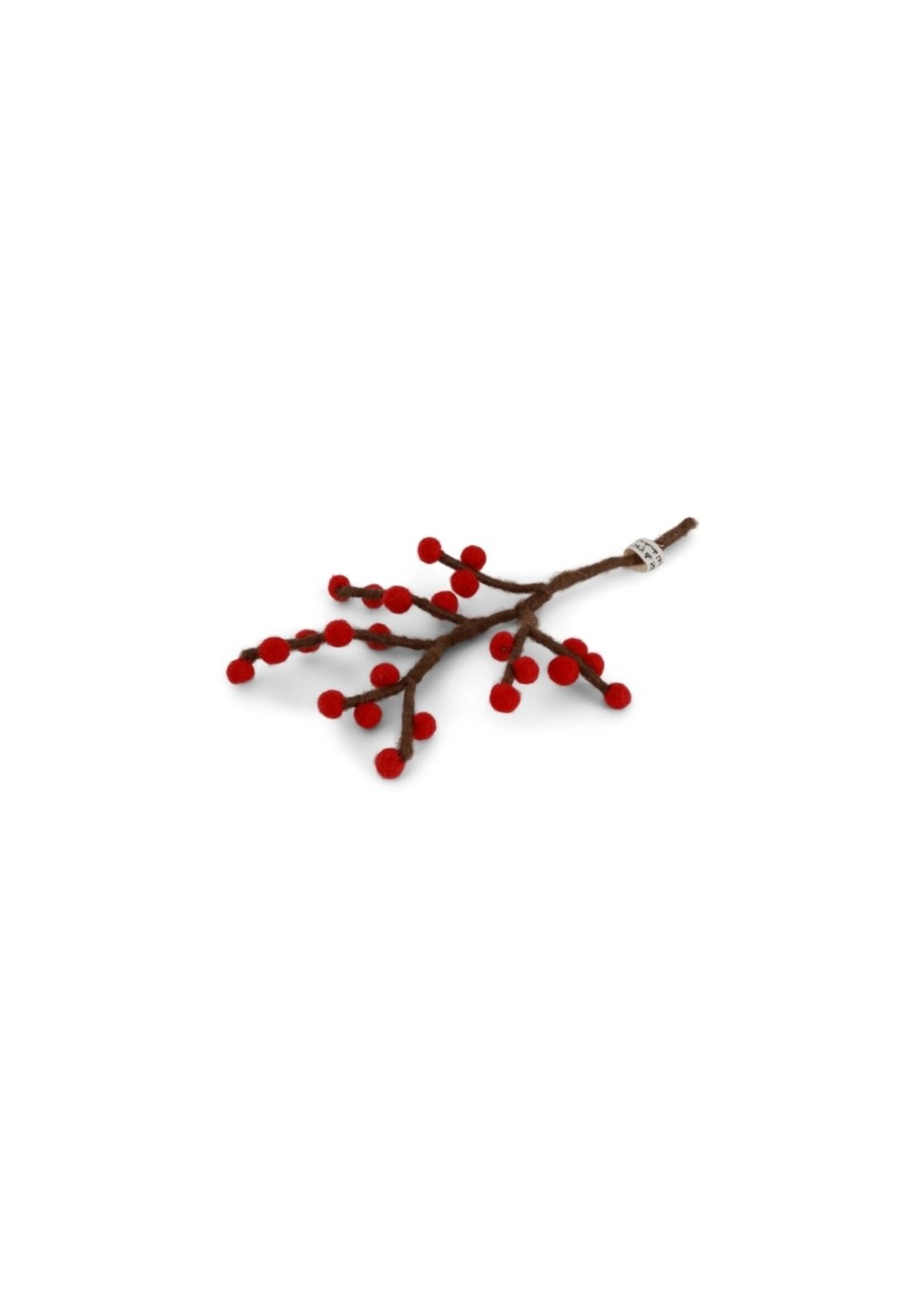 Gry & Sif Mini Branch Brown - Red Berries