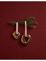 Ferm Living Orrith Ornaments - set of 2 - Brass Finish