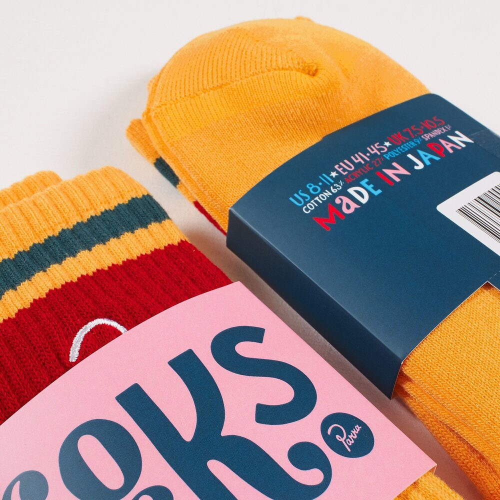 BY PARRA CREW SOCKS CREW SOCKS