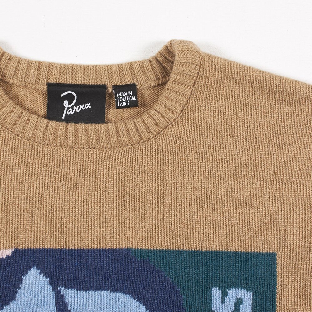 PARRA CLUES KNITTED CAMEL