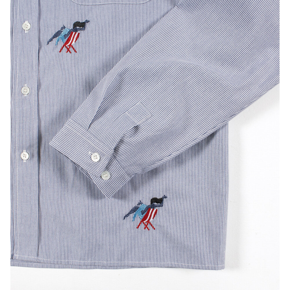 MADAME BEACH STRIPED SHIRT