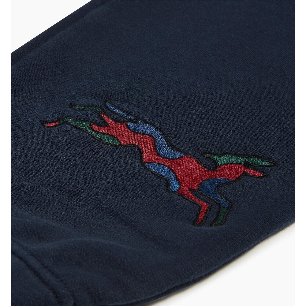 BY PARRA JUMPING FOX SWEAT PANTS NAVY BLUE JUMPING FOX SWEAT PANTS NAVY BLUE