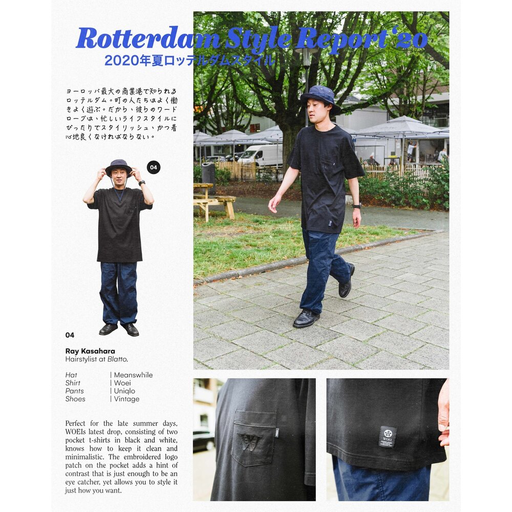 POCKET T-SHIRT “W”