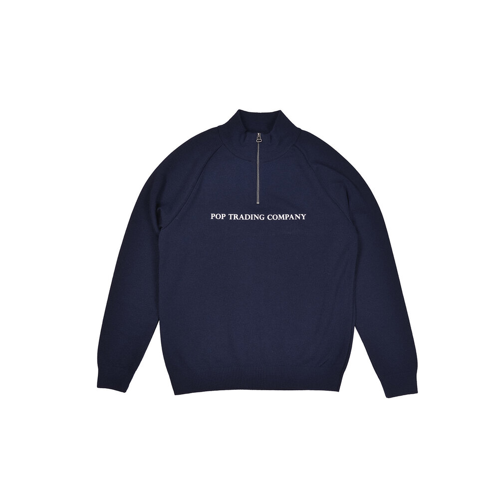 POP TRADING COMPANY HALFZIP KNIT