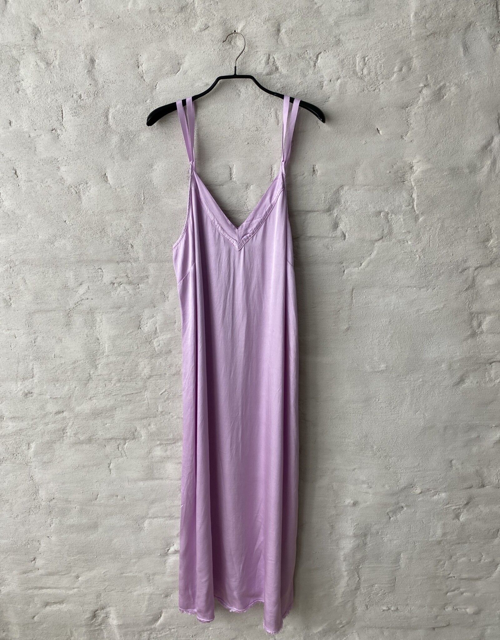RAQUEL ALLEGRA Mino Slip Dress Lavender