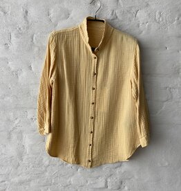 RAQUEL ALLEGRA Lauren Blouse Butter