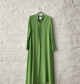 NUDE 1103515 Silk Shirt Dress Kiwi505