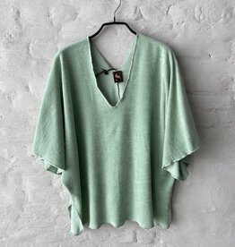 SPEEZYS Kaftan Top Smoke Green