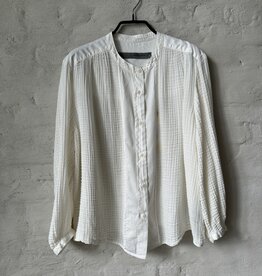 RAQUEL ALLEGRA Victoria Blouse Dirty White