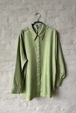 DOROTHEE SCHUMACHER Sensual Coolness Blouse Happy Green