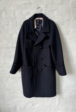 N°21 Woven Coat Black