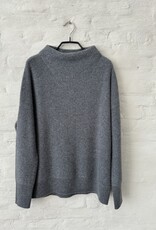 VINCE Boiled Funnel Nk Pullover H Graphit