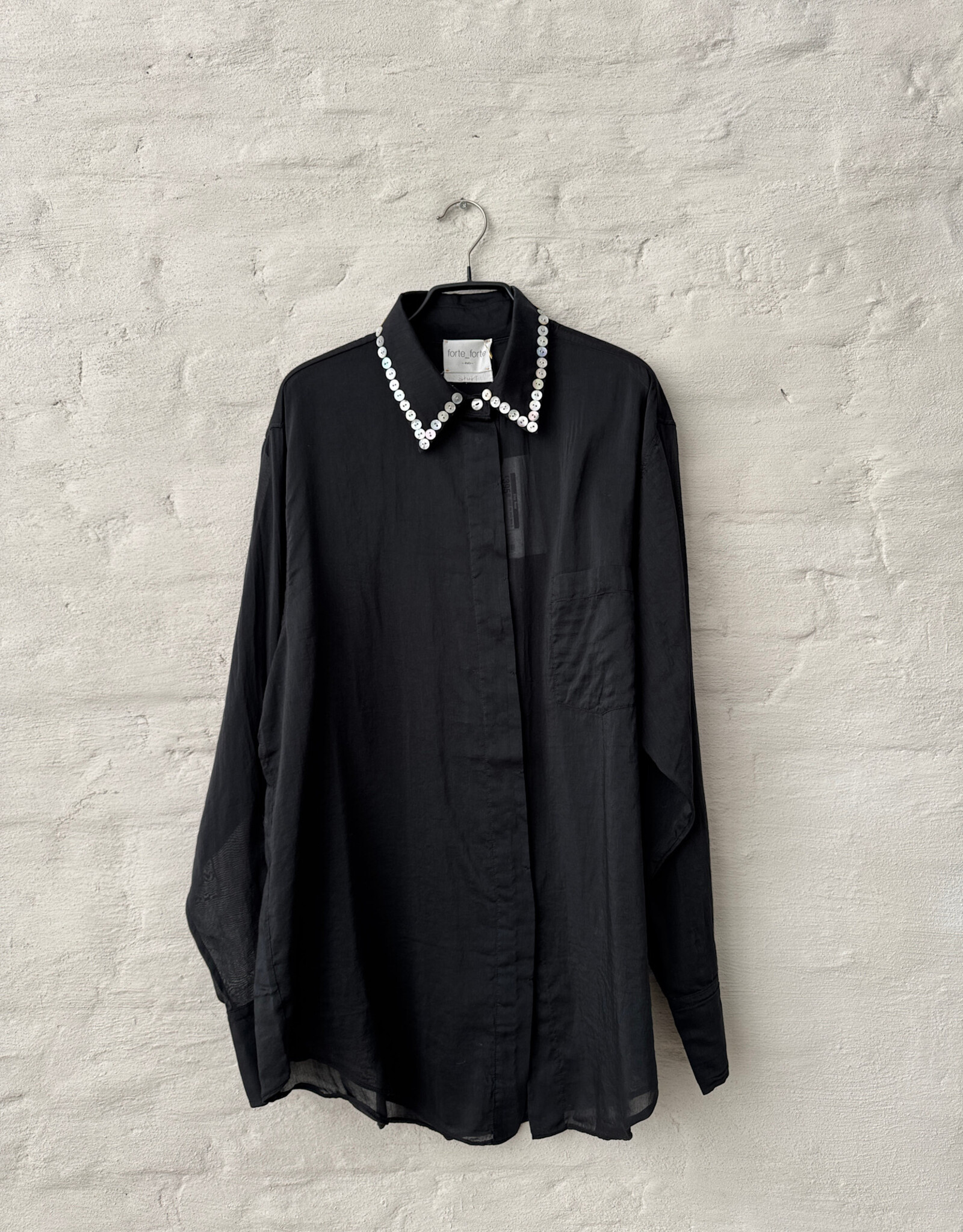 FORTE FORTE 13622 My Shirt Nero
