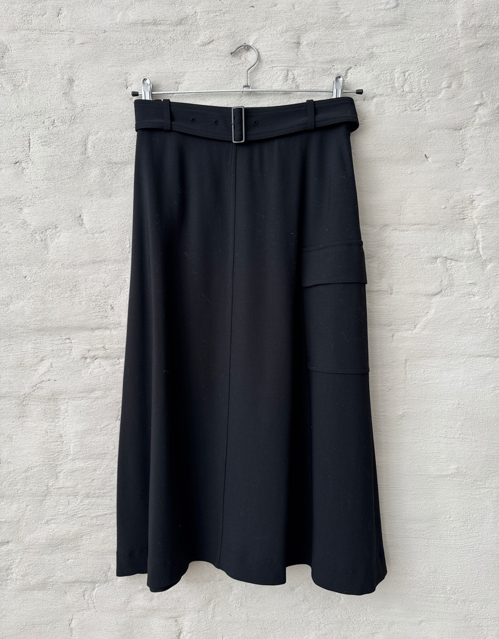 JOSEPH Pernette Skirt Fluid Twill Black