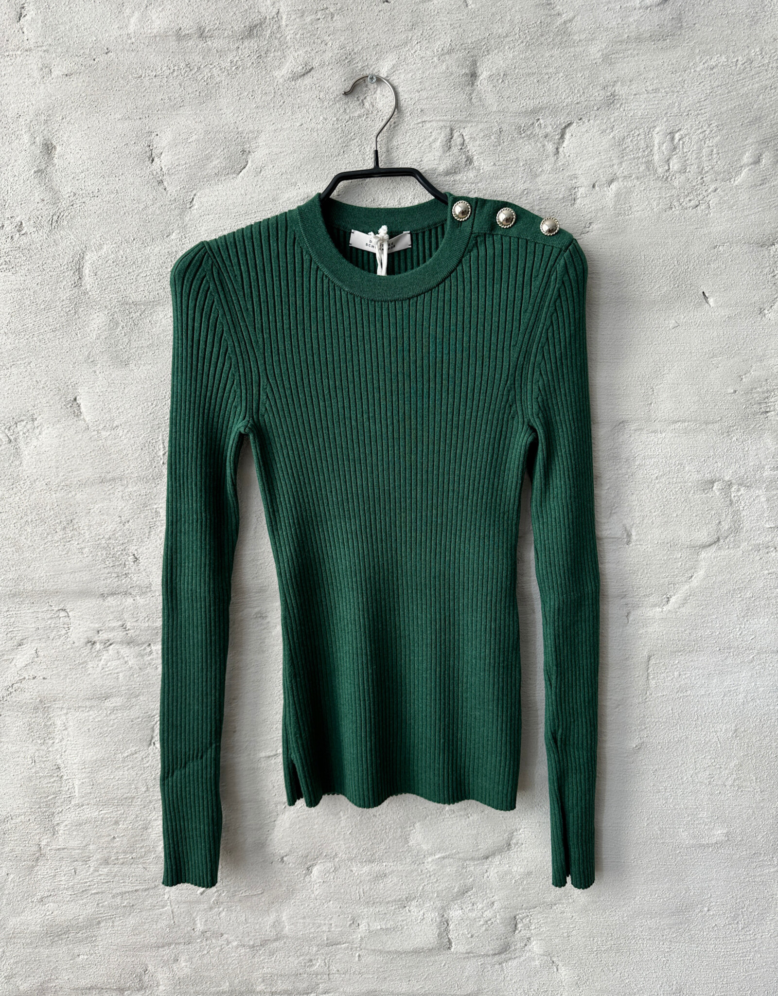 DOROTHEE SCHUMACHER Essential Ease Pullover Gras Green