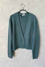 DOROTHEE SCHUMACHER Modern Statement Cardigan Eucalyptus