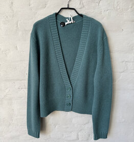 DOROTHEE SCHUMACHER Modern Statement Cardigan Eucalyptus