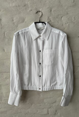 VINCE Summer Shirt Jacket Optic White