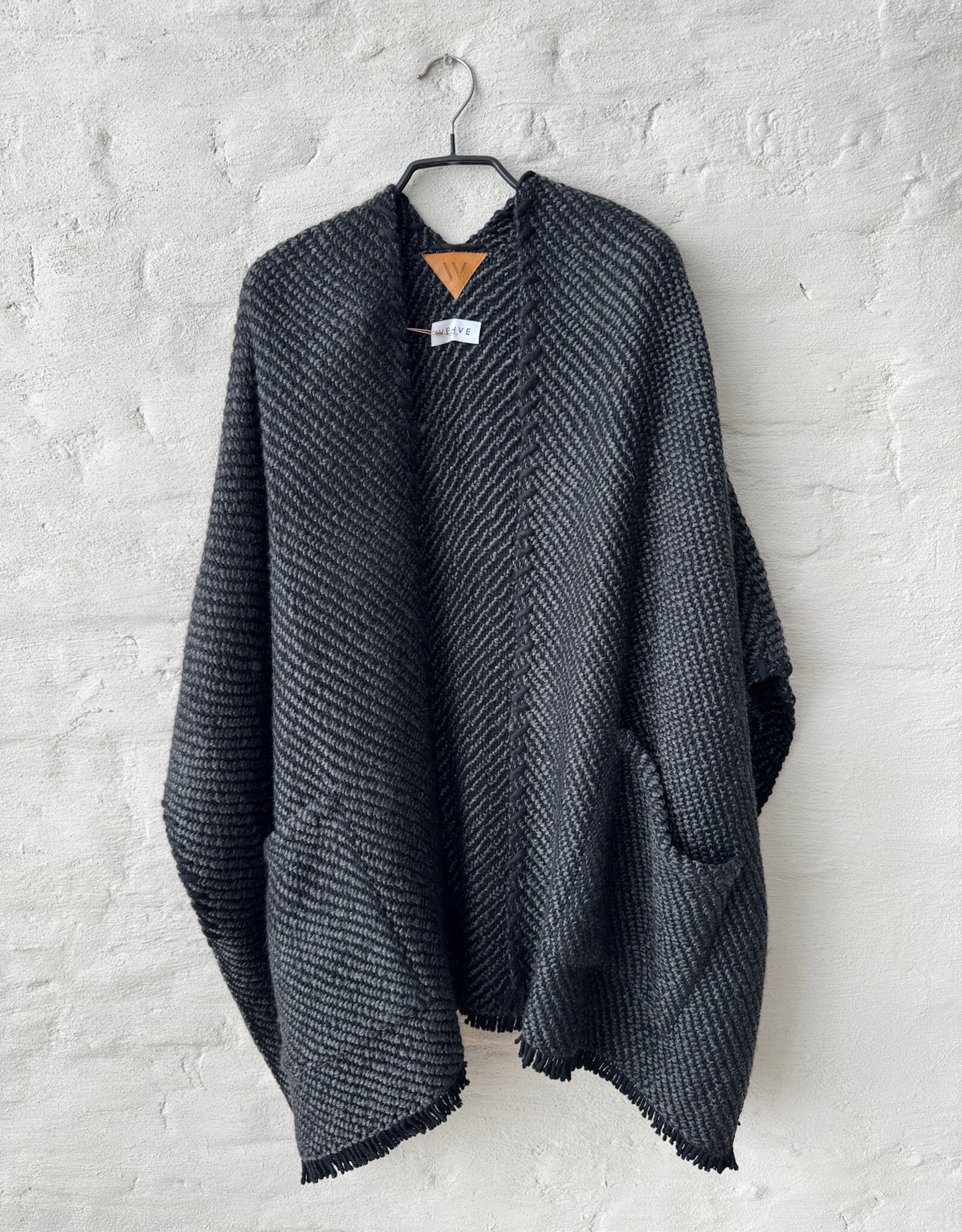 WEHVE Lose Cardigan With Pockets Billy Noir
