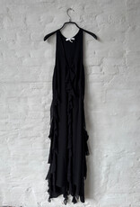 DOROTHEE SCHUMACHER Sheer Twist Top Pure Black