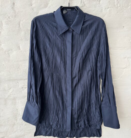 JOSEPH Bold Blouse Habotai Navy