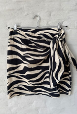 THE NEW SOCIETY Kavala Skirt Zebraprint