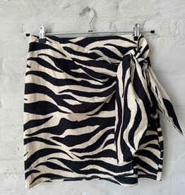 THE NEW SOCIETY Kavala Skirt Zebraprint