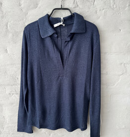 DOROTHEE SCHUMACHER Natural Easy Shirt Dark Navy