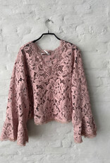 DOROTHEE SCHUMACHER Lacy Dream Blouse Burnt Tan