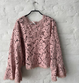 DOROTHEE SCHUMACHER Lacy Dream Blouse Burnt Tan
