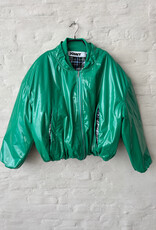 JOHNY Chess Coat Green