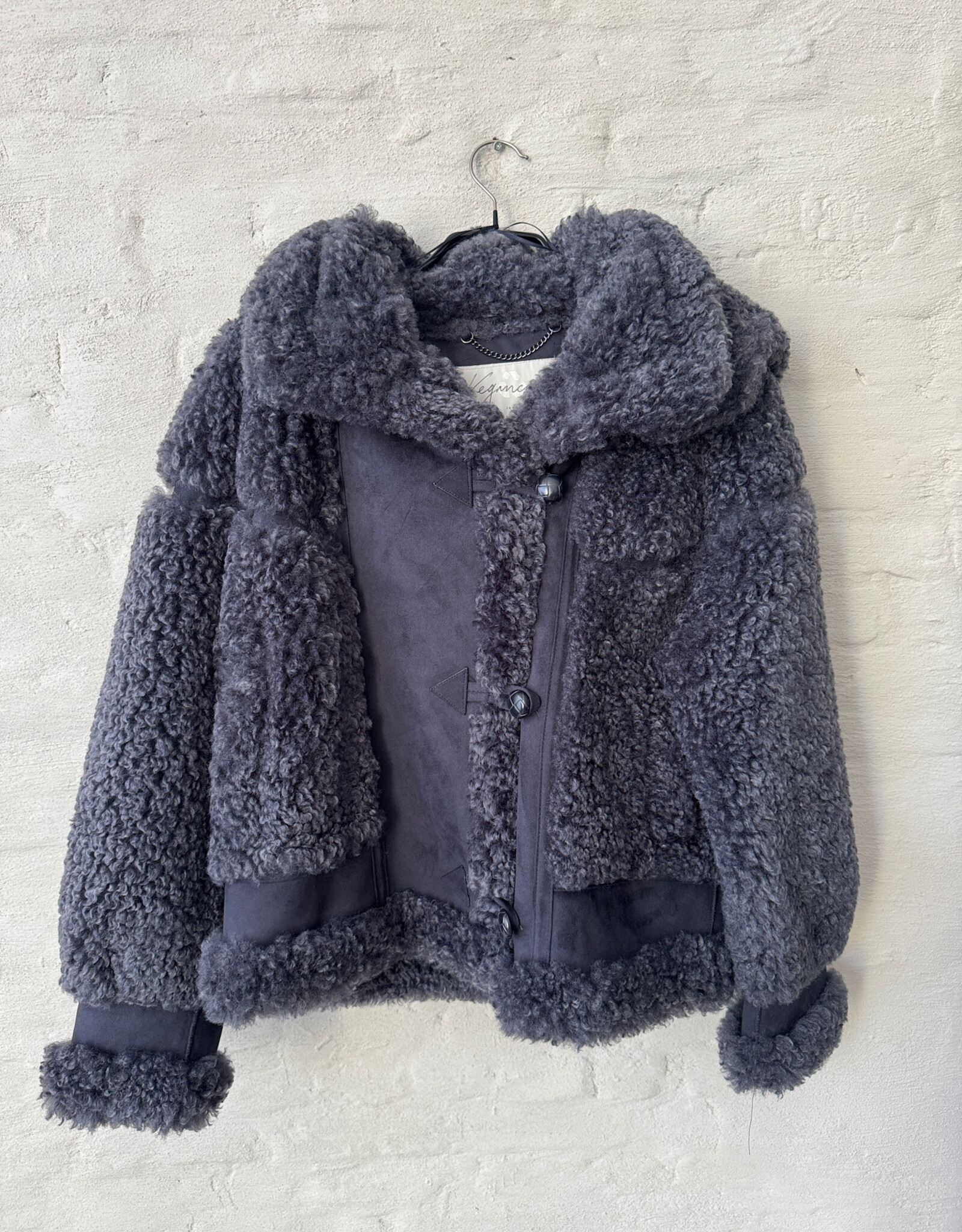 VEGANCODE Bj 20039 Suedette bonded F Storm
