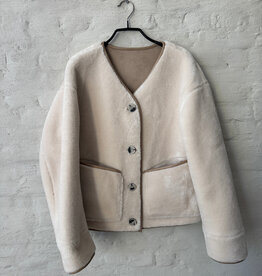 VEGANCODE BJ 20010 Suede Bonded F Rice