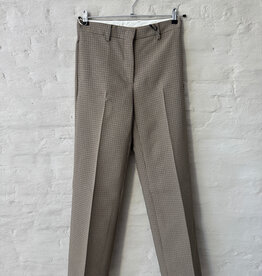 N°21 Pants Quadro Fondo Cammello Marrone